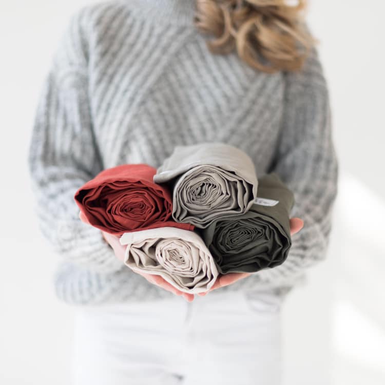 Ring Sling - Rust Linen