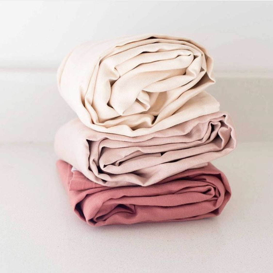 Ring Sling - Grapefruit Linen - Zozinette Baby Carriers