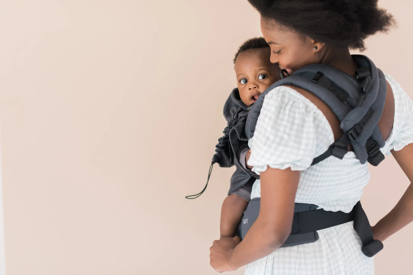 ORIGINAL FLEXI - Hemp Charcoal Grey - Zozinette Baby Carriers
