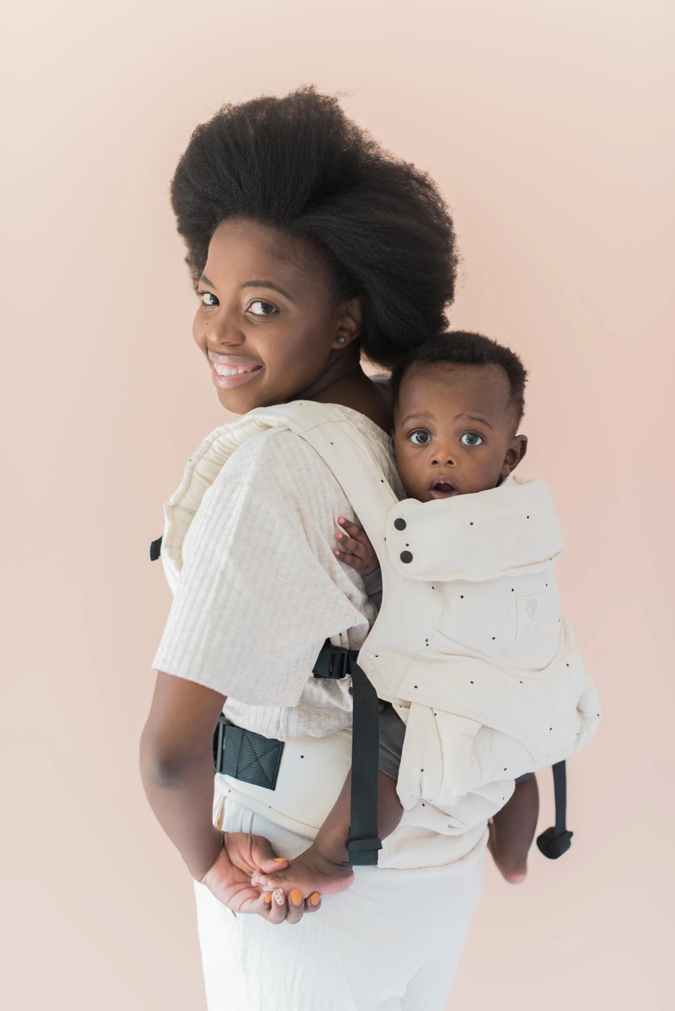 FLEXI PLUS – Cotton Polka Dot - Zozinette Baby Carriers