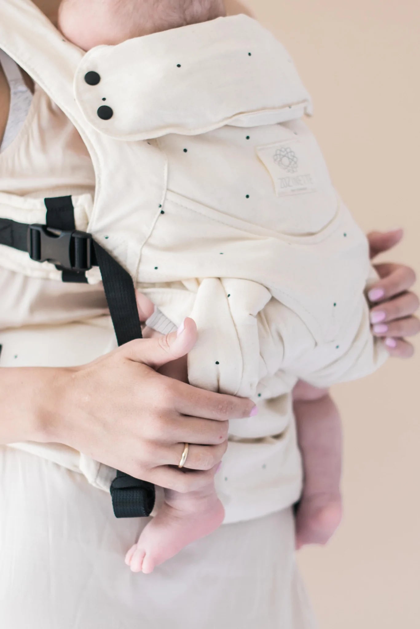FLEXI PLUS – Cotton Polka Dot - Zozinette Baby Carriers