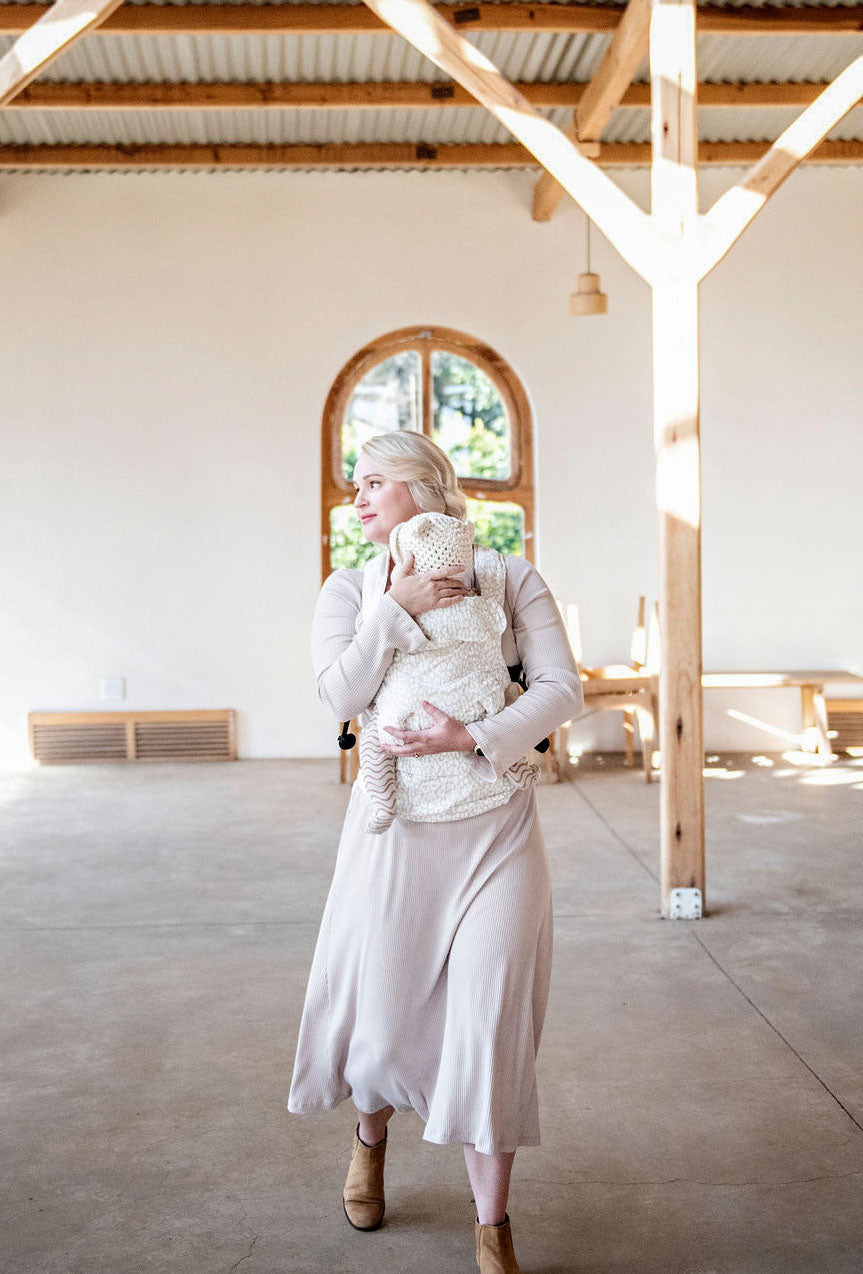 FLEXI PLUS – Cotton Leopard Print - Zozinette Baby Carriers