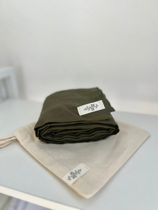 Ring Sling - Olive Linen