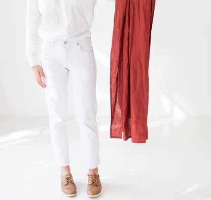 Ring Sling - Rust Linen