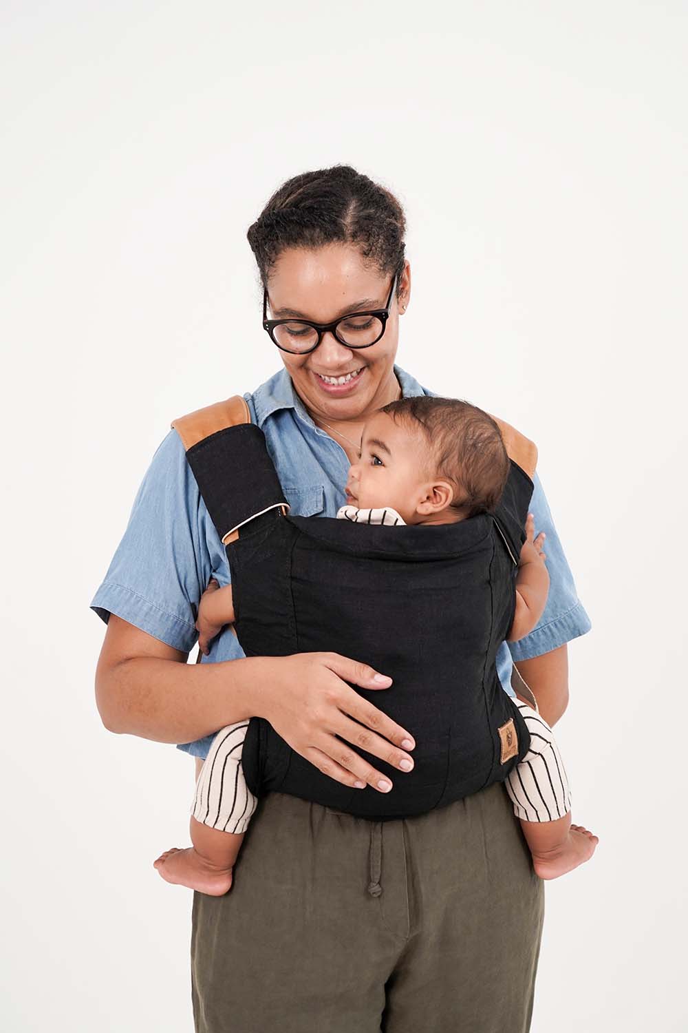 Teething Pads Wheat Linen (Classic Carry Range)