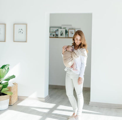 Ring Sling -Nude Linen