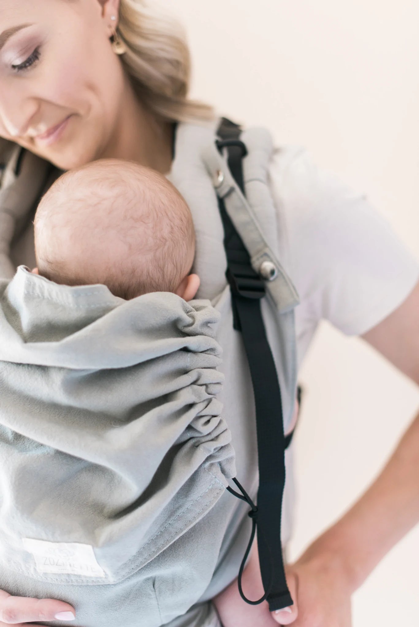 ORIGINAL FLEXI - Hemp Sage - Zozinette Baby Carriers