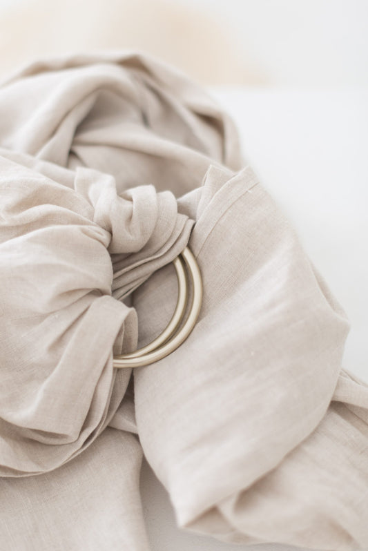 Ring Sling - Wheat Linen
