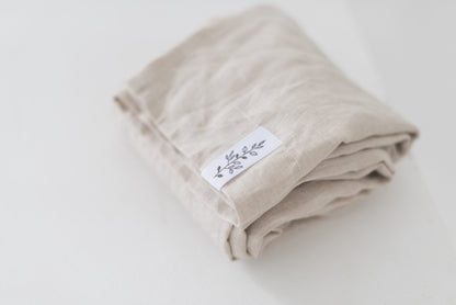 Ring Sling - Wheat Linen - Zozinette Baby Carriers
