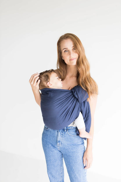 Ring Sling - PREORDER - Navy Linen