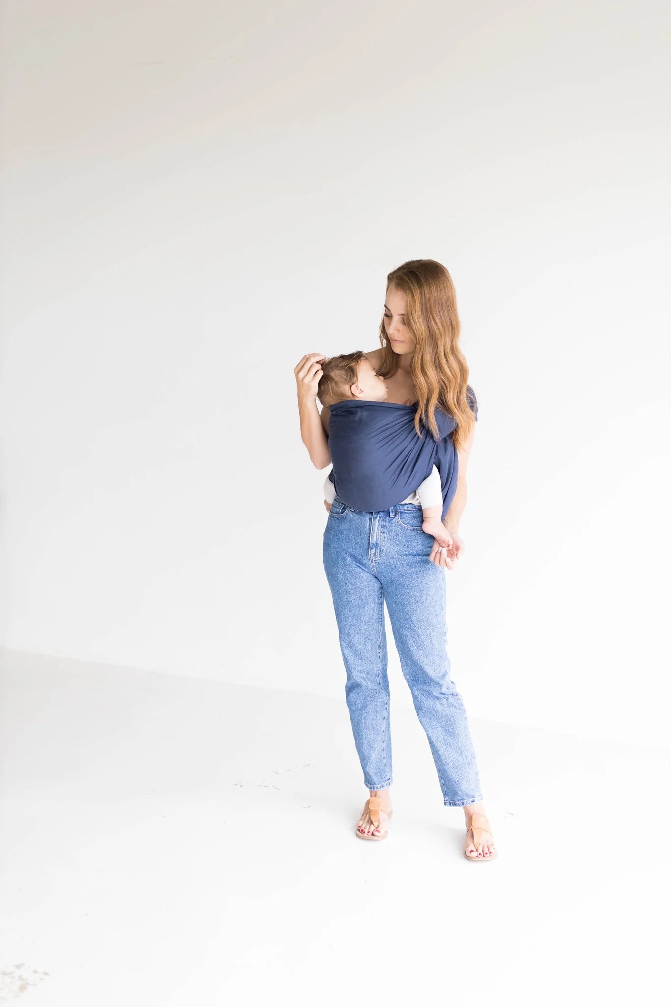 Ring Sling - PREORDER - Navy Linen