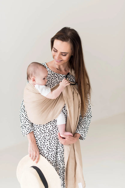 Ring Sling - Cashew Linen