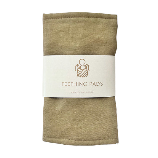 Teething Pads Latte Linen (Flexi/Flexi Plus Range)