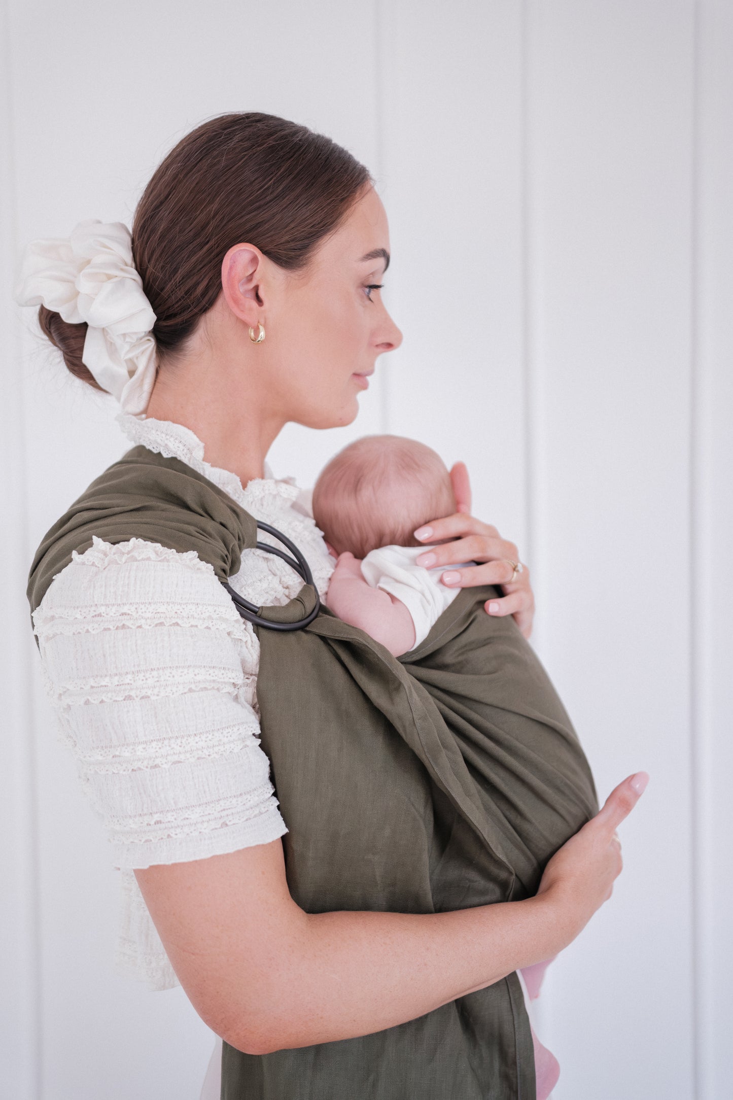 Ring Sling - Olive Linen