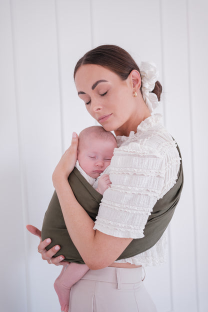 Ring Sling - Olive Linen