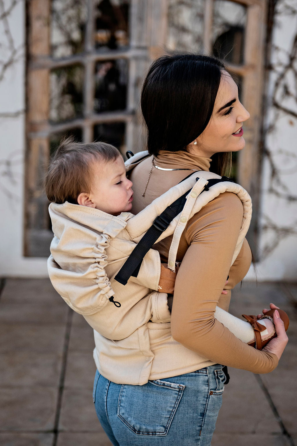 ORIGINAL FLEXI - Hemp Oatmeal - Zozinette Baby Carriers