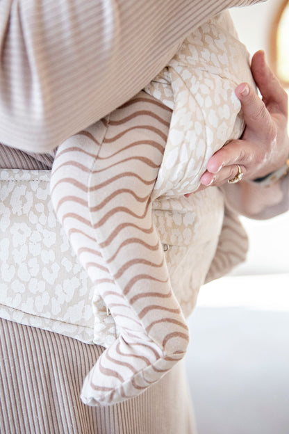 FLEXI PLUS – Cotton Leopard Print - Zozinette Baby Carriers