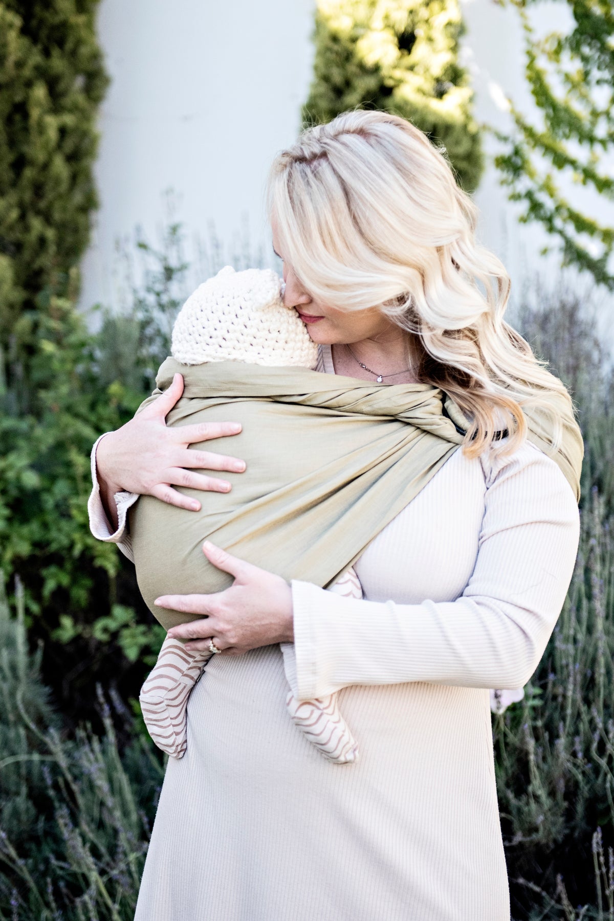 Ring Sling - Olive Linen