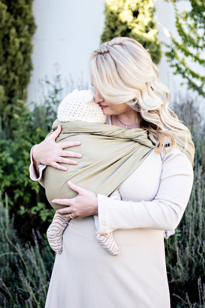 Ring Sling - Olive Linen