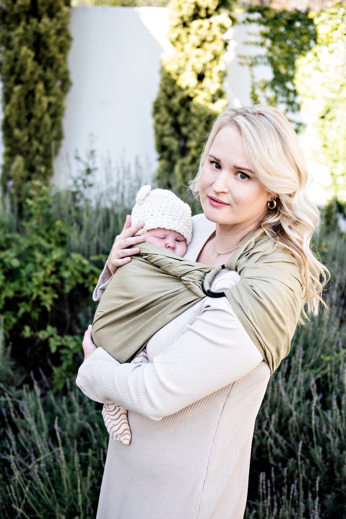 Ring Sling - Olive Linen