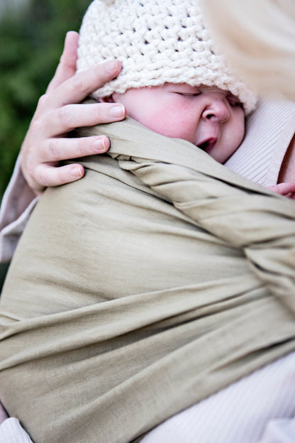 Ring Sling - Olive Linen