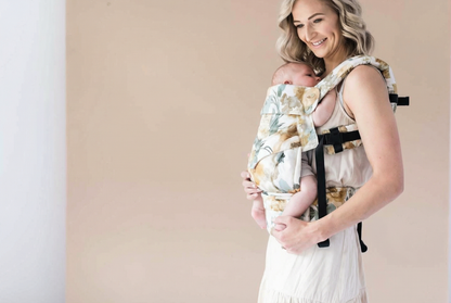 FLEXI PLUS Baby Carrier – Floral Cotton NEW LIMITED EDITION
