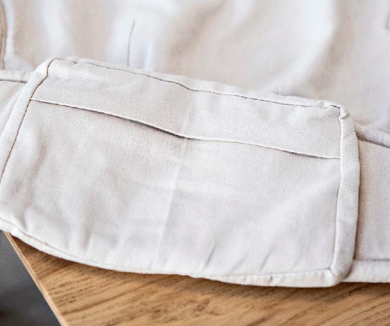 ORIGINAL FLEXI - Hemp Oatmeal - Zozinette Baby Carriers