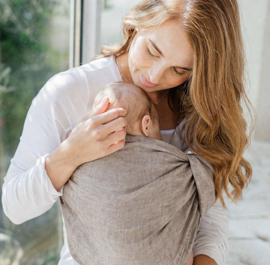 Ring Sling - Stone Linen (PRE-ORDER)